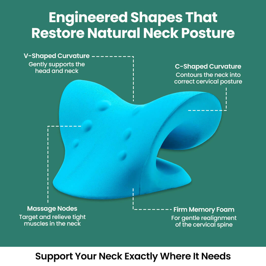 Posturefit™ Neck Traction Pillow